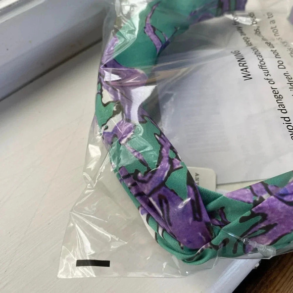 NWT Anthropologie Abstract Floral Headband - Picture 4 of 4